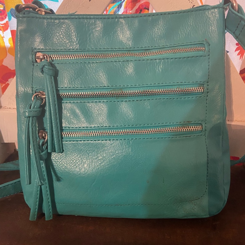 Teal Apt 9 Crossbody purse
